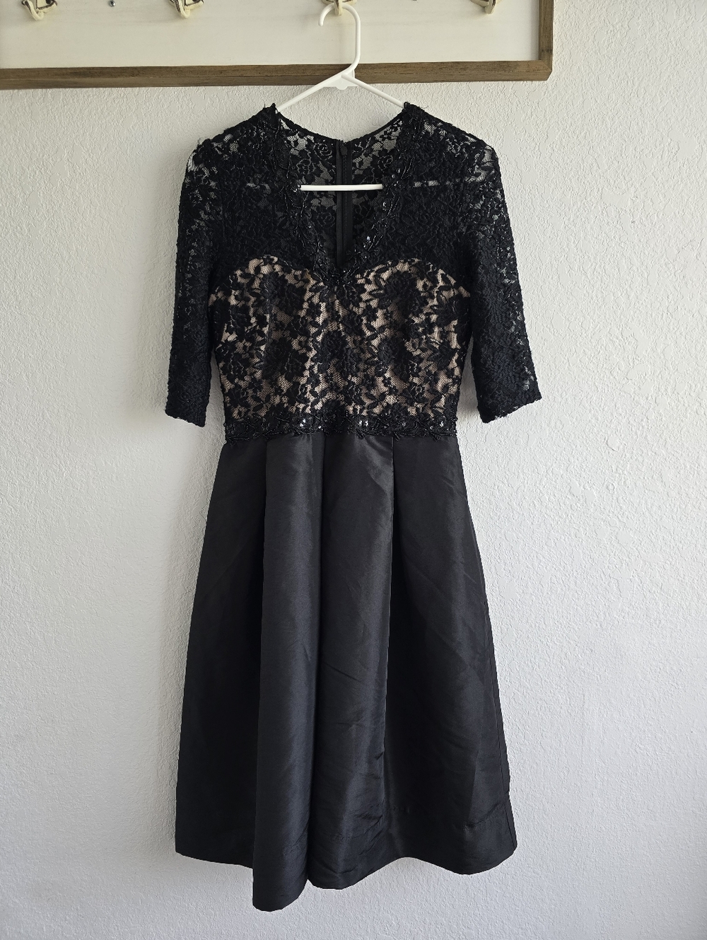 Black Lace Formal Dress